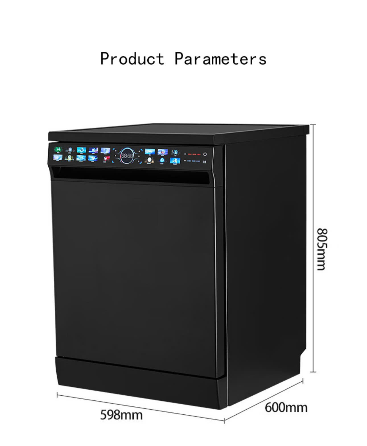 Máy rửa bát EBENE Er-268pro - Ảnh 3